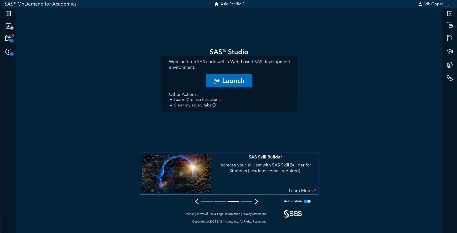 SAS login